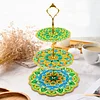 DIY Diamond Painting 3-Tier Mandala Cupcake Dessert Stand Serving Tray Decor Kit