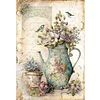 (Big Size) Vase And Bird - 11CT Stamped Cross Stitch 40*60cm/15.75*23.62in