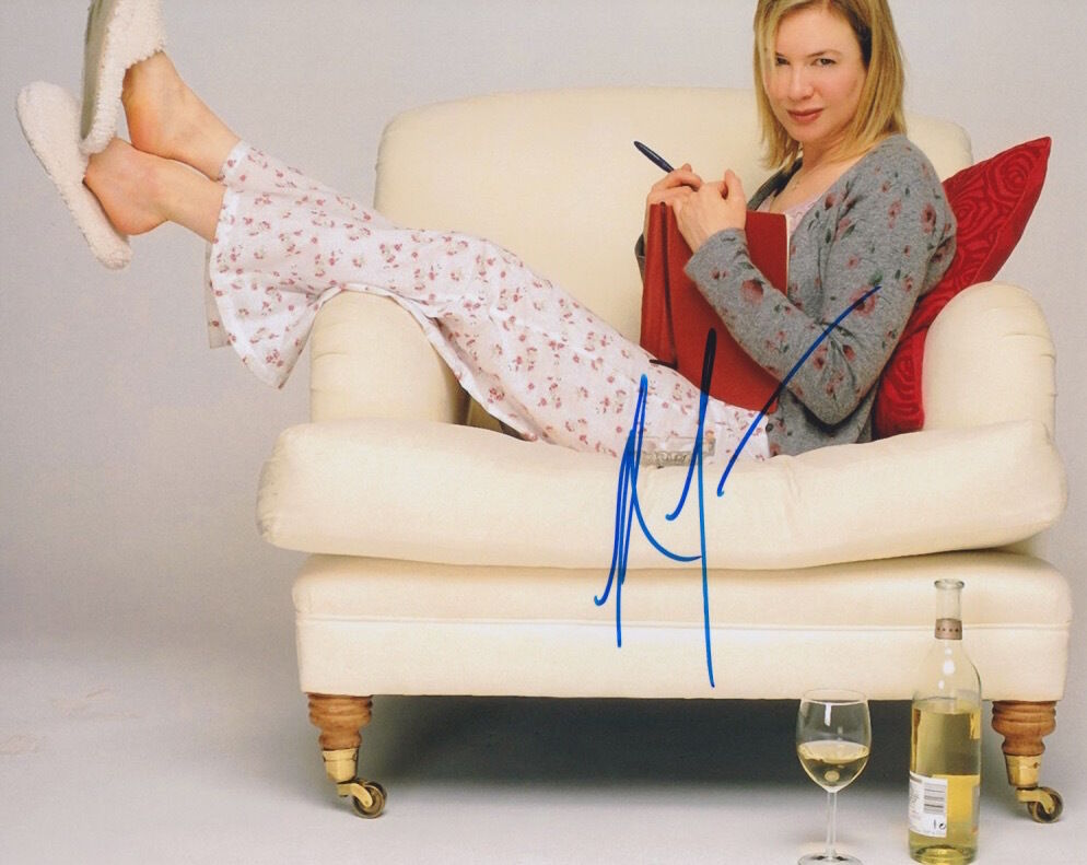 Renee Zellweger signed authentic 8x10 Photo Poster painting COA