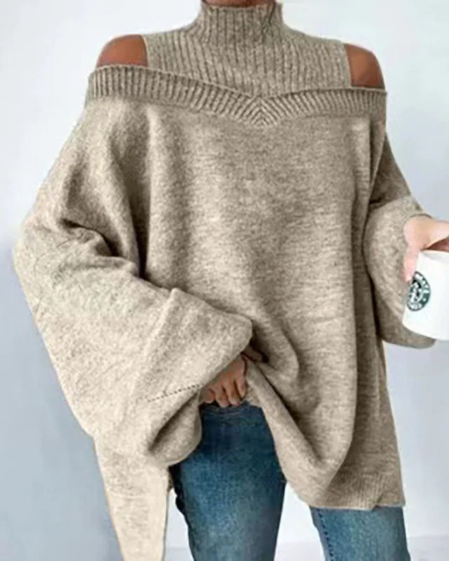 Trendy Drop Shoulder Oversized Sweater