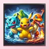 Pok&eacute;mon - 14CT Stamped Cross Stitch - 40*40cm