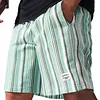 Men's Striped 17INCH Cotton Blend Shorts With Relaxed Fit And Side Pockets by Inlyline