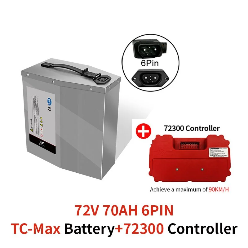 Large Capacity Batteries for Super SOCO TC MAX 72V 70AH CATL Macrocell Lithium Battery High Current Ant BMS Direct Replacement