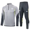 Joyfball 2024/2025 Atl&eacute;tico Mineiro Half-Pull Training Suit Light Gray Football Shirt 1:1 Thai Quality