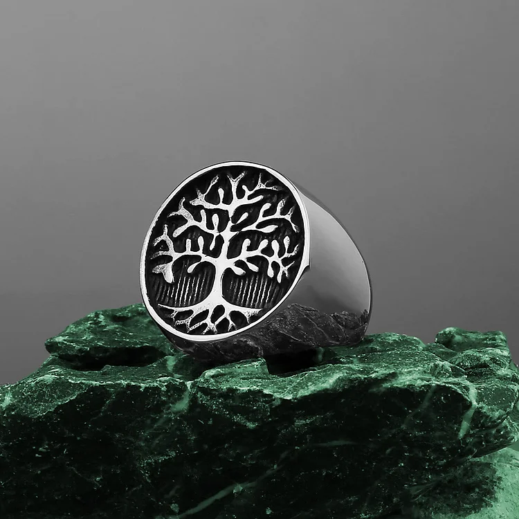 Coutureaura Tree Of Life Yggdrasil Viking Ring