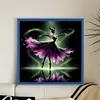 (Stamped/Counted) Ballet Maleficent Silhouette-11CT Cross Stitch 40*40cm