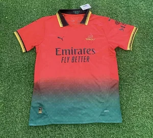 2024/2025 AC Milan Fourth Away Red Soccer Jersey 1:1 Thai Quality