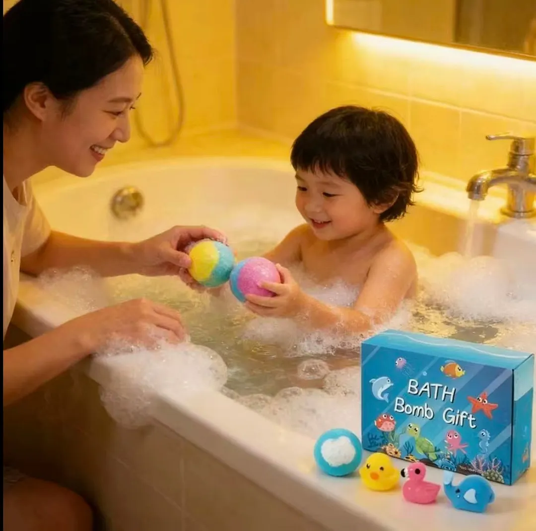 6-Piece Dinosaur Surprise Toy Bath Bomb Set