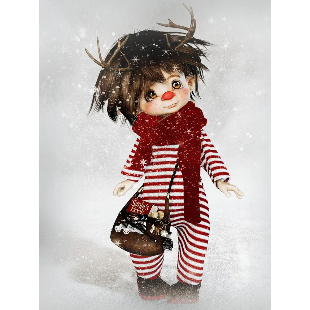 Diamond Painting - Full Round/Square Drill - Gothic Girl(30*40 - 50*60cm)