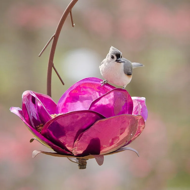 Flower Design Bird Feeder