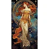 (Big Size)Star Goddess - 11CT Stamped Cross Stitch - 50*90cm