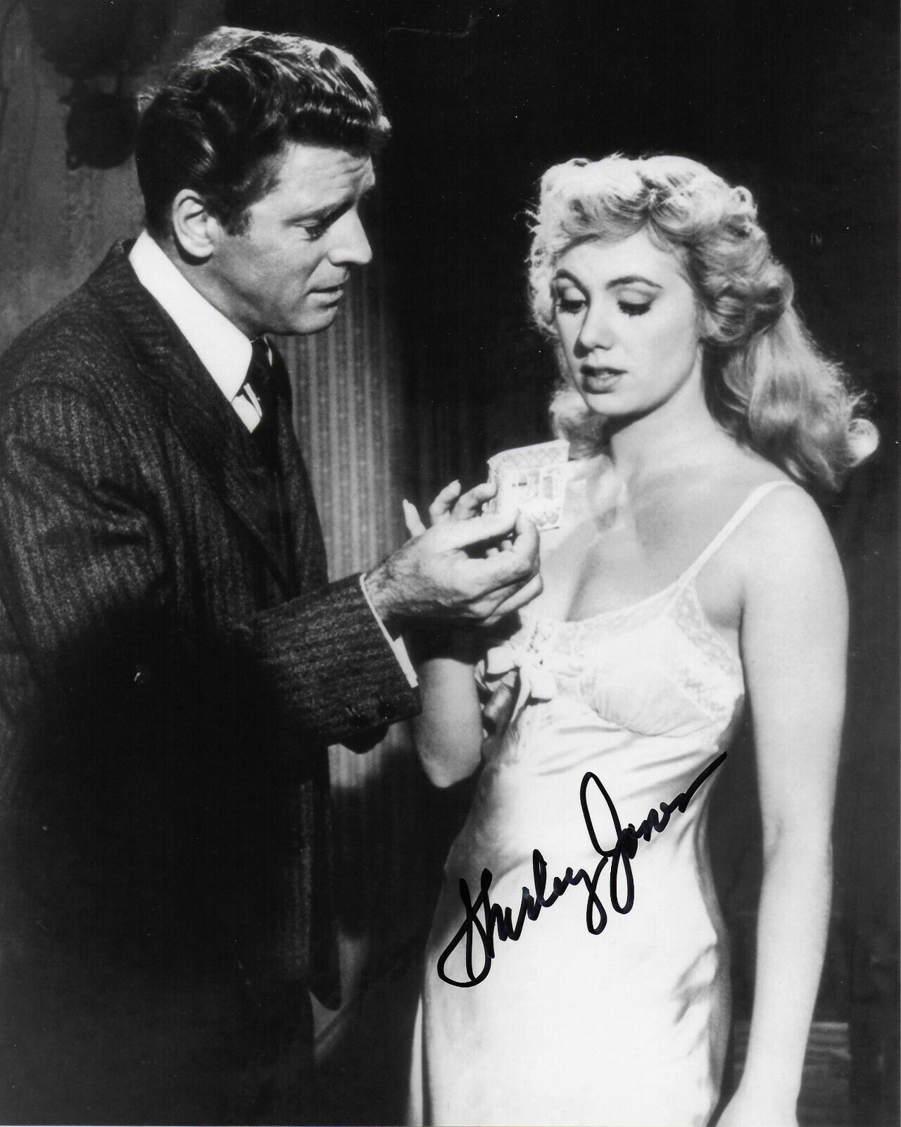 Shirley Jones Elmer Gantry Original Autographed 8x10 Photo Poster painting