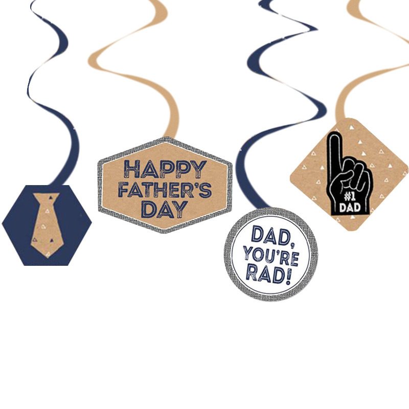 Happy 2021 Father's Day Party Decoration