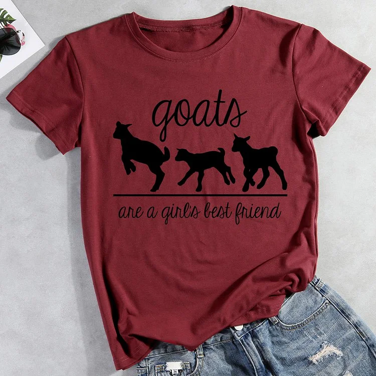 PSL - Goats are a girl's best friend T-Shirt Tee -012328