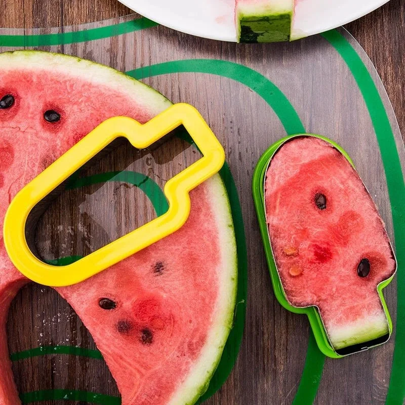 (🔥Last Day Promotion- SAVE 48% OFF)Watermelon Popsicle Cutter Mold--buy 3 get 2 free(5pcs)