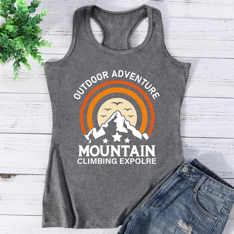 Outdoor adventure mountain climbing explore Vest Tank Top-0025864-Annaletters