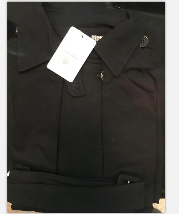 UK Brand new Fashion 2021 Fall /Autumn Casual Double breasted Simple Classic Long Trench coat with belt Chic Female windbreaker