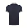Gioiacombo&trade; Polo da uomo a maniche corte casual con bottoni pied de poule estivi da uomo