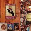 Mot - Panneaux en &eacute;tain m&eacute;tallique(20*30cm/30*40cm) - Bi&egrave;re