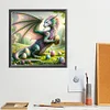 Diamond Painting-DIY Full Round Drill Dragon(40*40 CM)