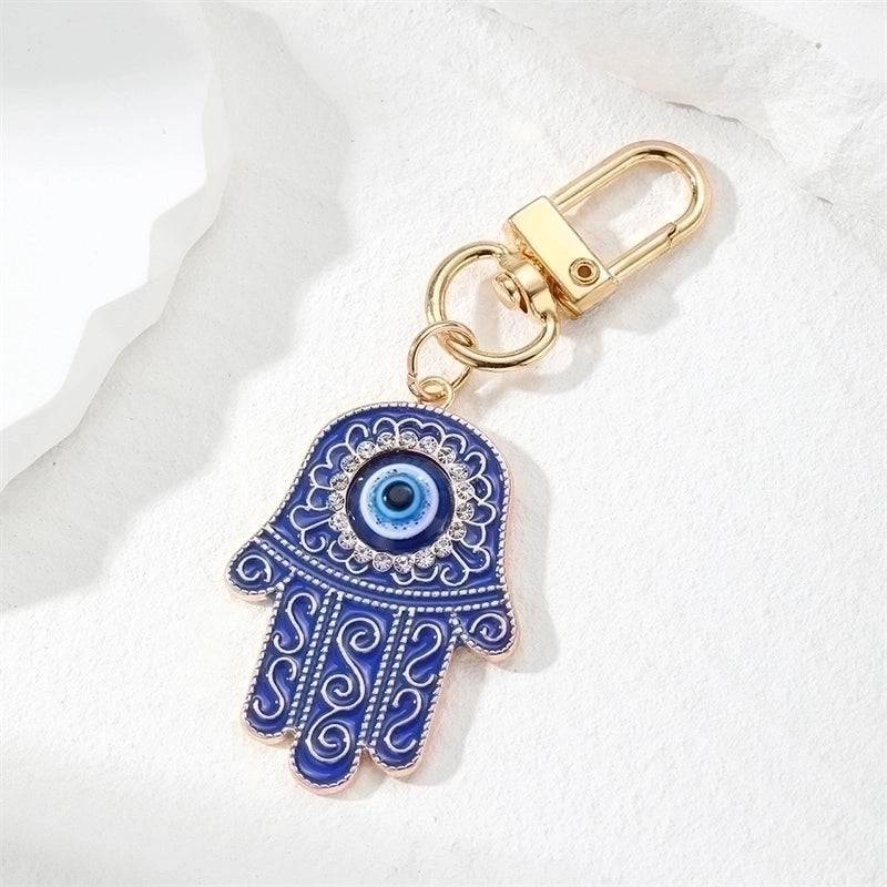 Minimalist Devil’s Eye Alloy Keychain