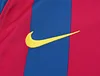 2005-2006 Retro Long Sleeve Barcelona Home Football Shirt 1:1 Thai Quality Kids Size