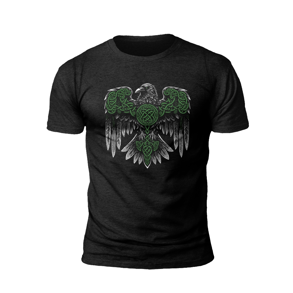 Celtic Eagle: The Green Guardian T-shirt