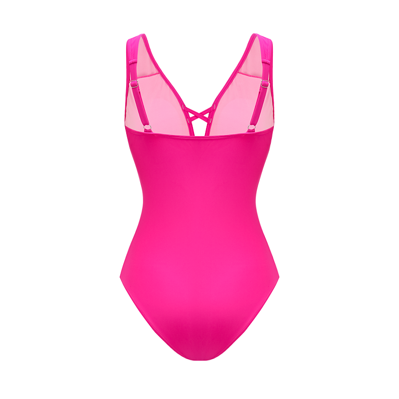 🤩 Super Elegant Hollow Out One Piece Swimsuit and Skirt 💖