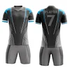 Customizable Breathable Soccer Wear Full Set Football Uniforms Including Jerseys-Wholesale Options for Customized Football