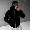 Casual Zipper Ninja Hoodie by Inlyline