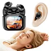 Bluetooth-compatible Translation Earbuds Real Time with Touch Control Color Screen Charging Case AI Language Translator Earbuds for Travel Business