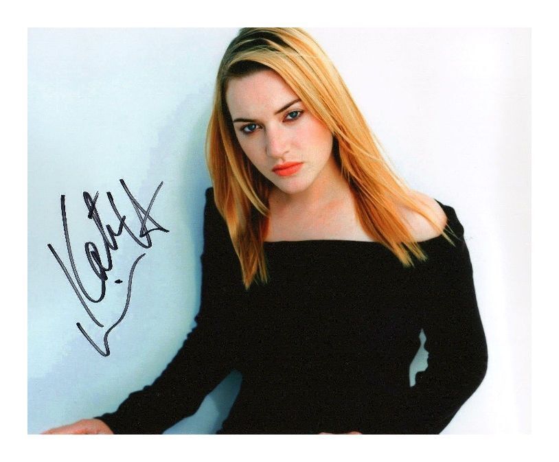 KATE WINSLET AUTOGRAPHED SIGNED A4 PP POSTER Photo Poster painting PRINT 19