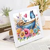 DIY Partial Special Shaped Drill Diamond Painting-Flower