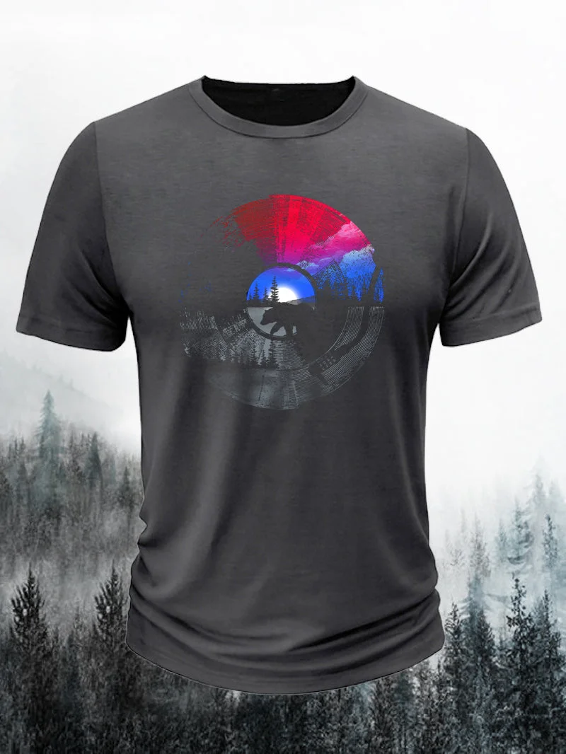 Men's Wild Voice Short-Sleeved Shirt in  mildstyles