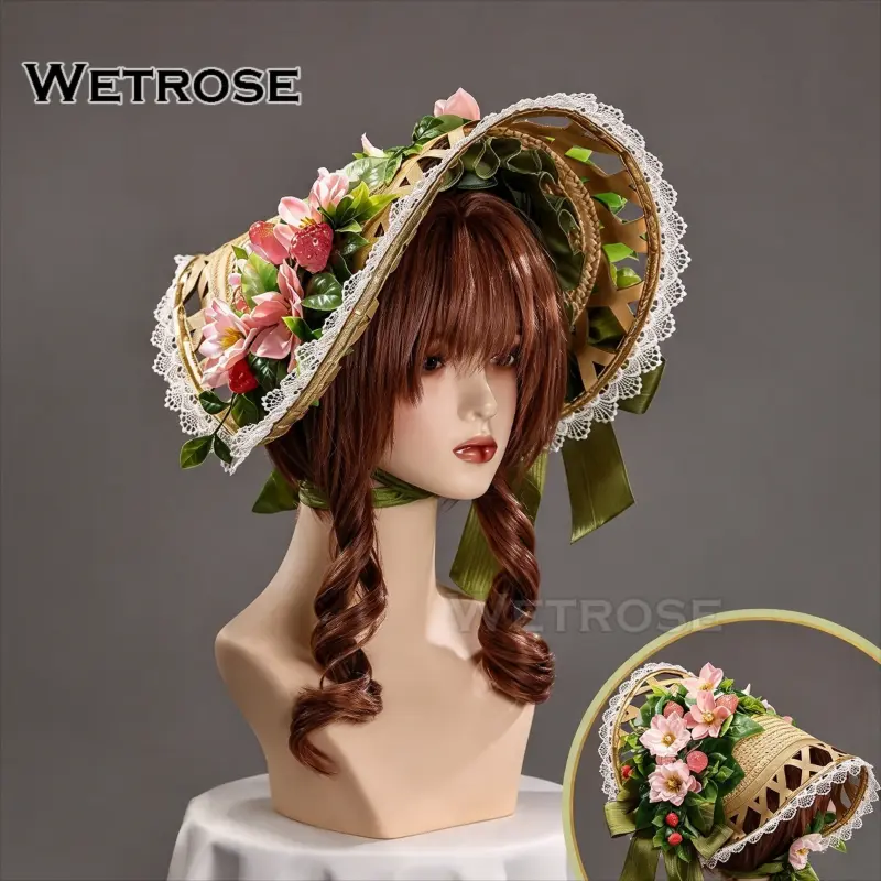 [Wetrose] Pre-Order Identity V Barmaid Demi Bourbon Lost in Bloom Dress Game Outfit Cosplay Costume 