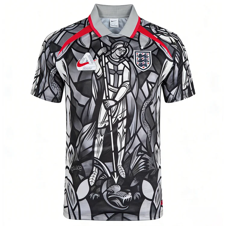 【S~4XL】England 2026 World Cup Training Jersey（Correct Version） - A Tribute to the St. George Totem1:1 Thai Quality