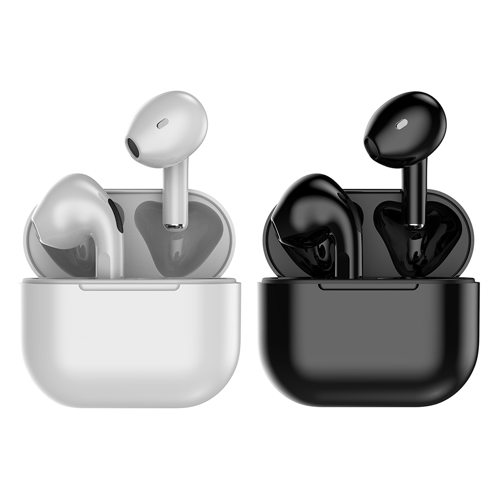 

TWS-J5 Bluetooth-Compatible 5.0 Wireless Earphones Stereo Music HiFi Earbud, White, 501 Original