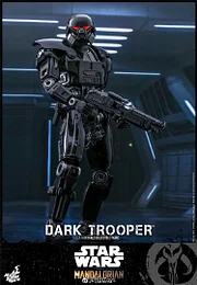 【IN STOCK】Hottoys TMS032 Star Wars The Mandalorian Dark Trooper 1/6 Scale Action Figure