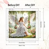 Diamond Painting-DIY Crystal Rhinestone Angel Girl