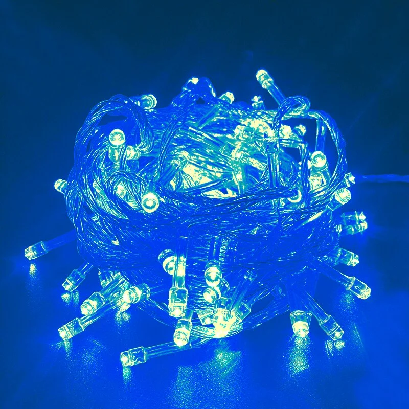 10M 100LED Christmas String Fairy Light 8 Modes Wedding Party Garland Christmas Tree Decoration for Home Holiday Lighting