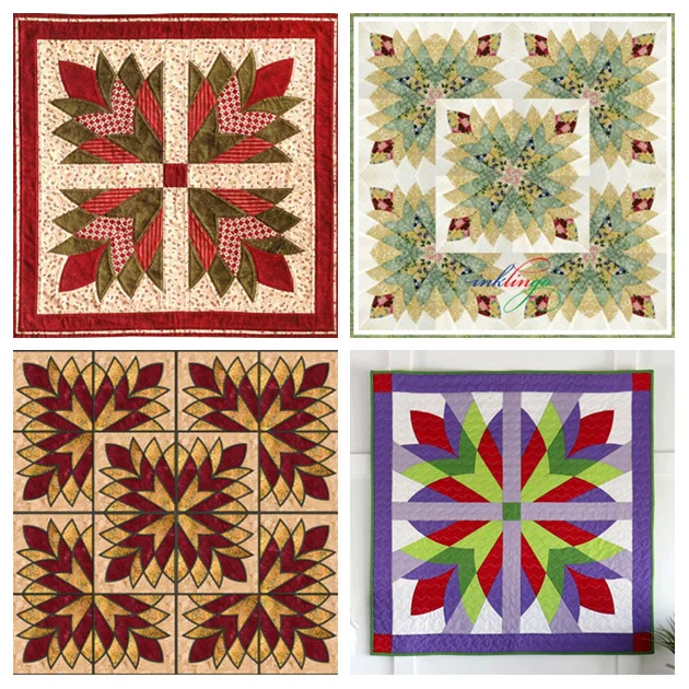 Cleopatra's Fan Quilt & Patchwork Template Set