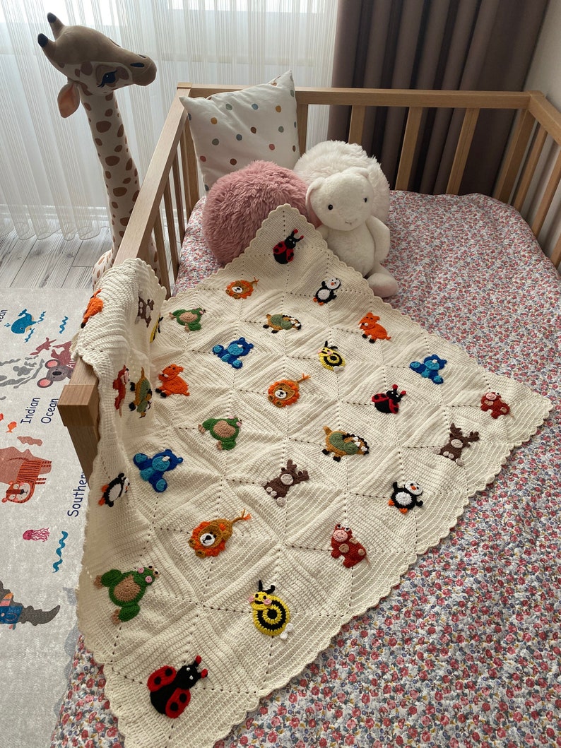 Crochet Baby Blanket, Crochet Baby Blanket Handmade, Elephant Baby Blanket Crochet, Baby Blanket Crochet Handmade, Hand Crochet Baby Blanket
