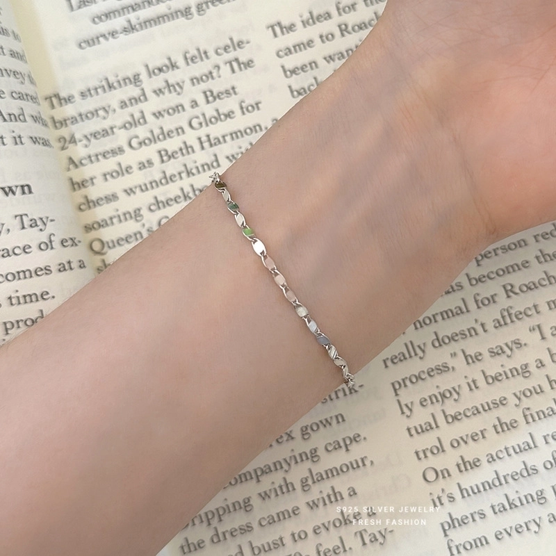 925 Sterling Silver Bracelets Elegant