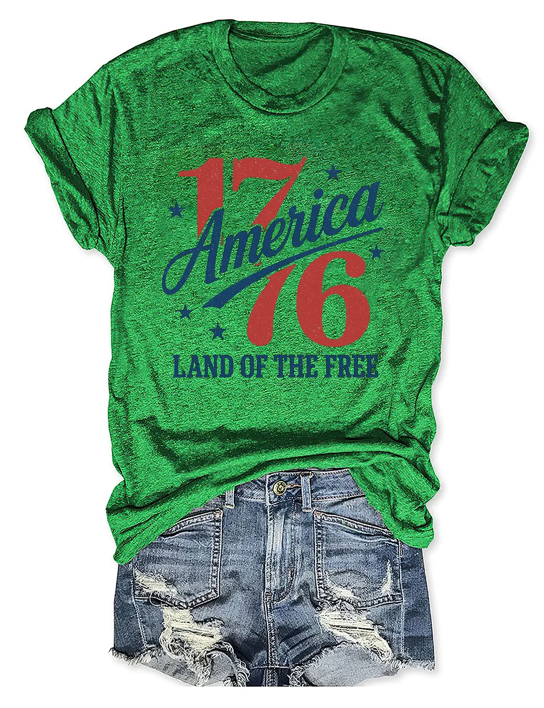 1776 America Land Of The Free T-shirt