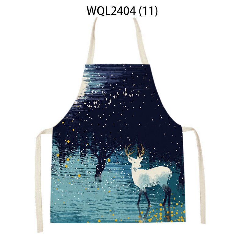 Linen Kitchen Apron Classical mythological animal