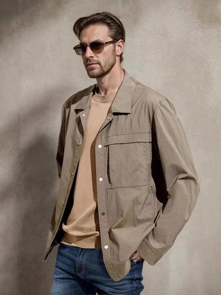 Utility Lightweight Pocket Jacket QueenFunky