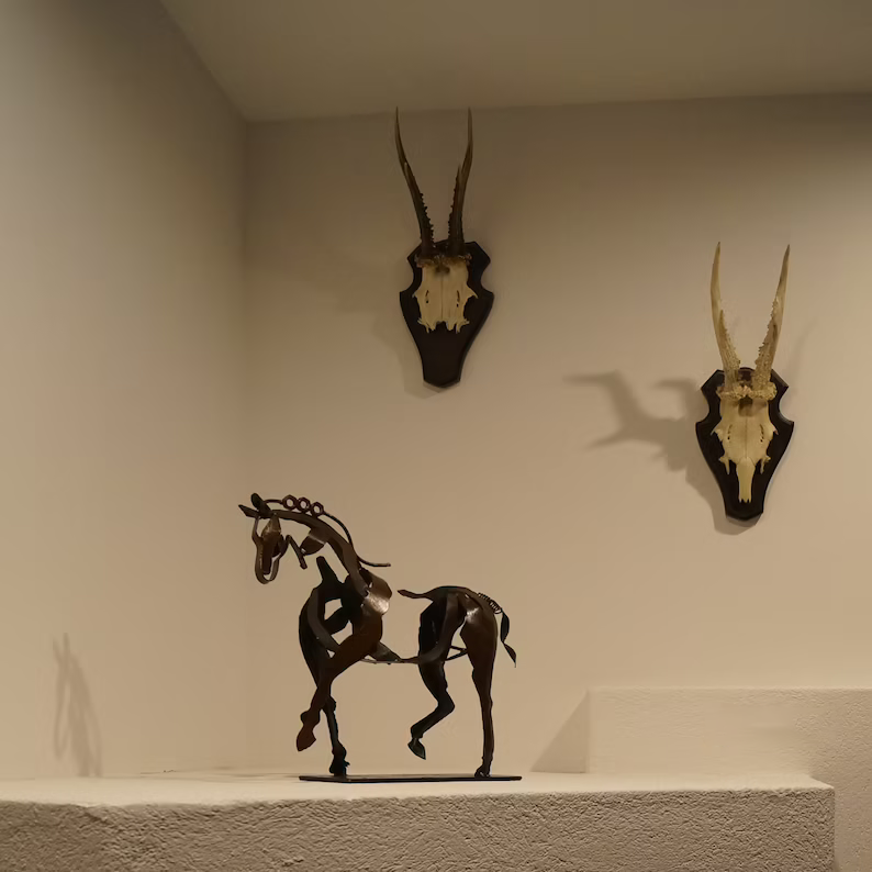 Horse Sculpture Artwork - Quality Handmade