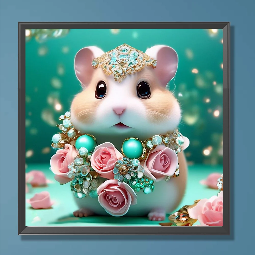 Full Round Diamond Painting 30*30cm - Diamond Mouse
