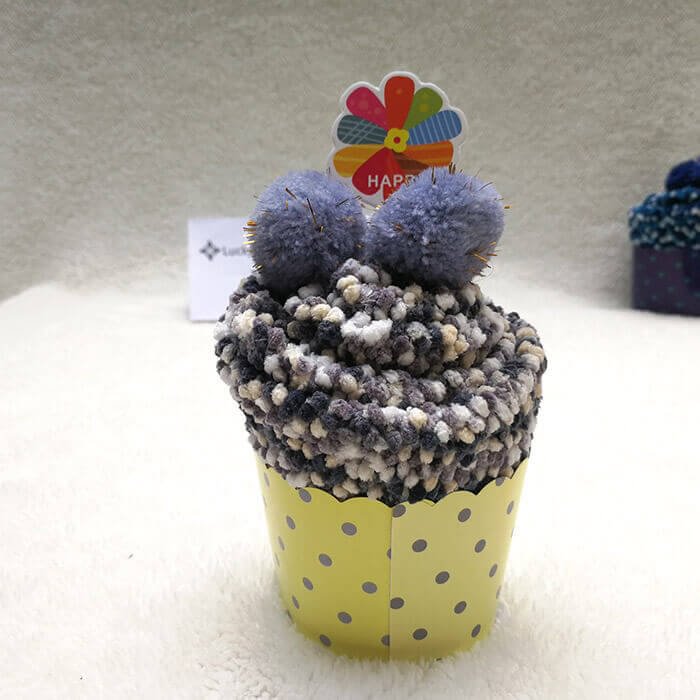 10 Sets Thanksgiving Cupcake Socks Gifts For Women - Funny Fuzzy Socks With Turkey Cups & Straws