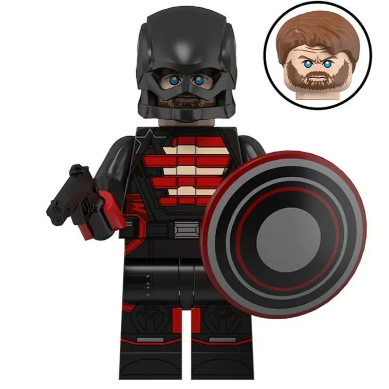 U.S. Agent (Thunderbolts) Custom Marvel Universe Minifigure Minifigure Bricks monstertoys